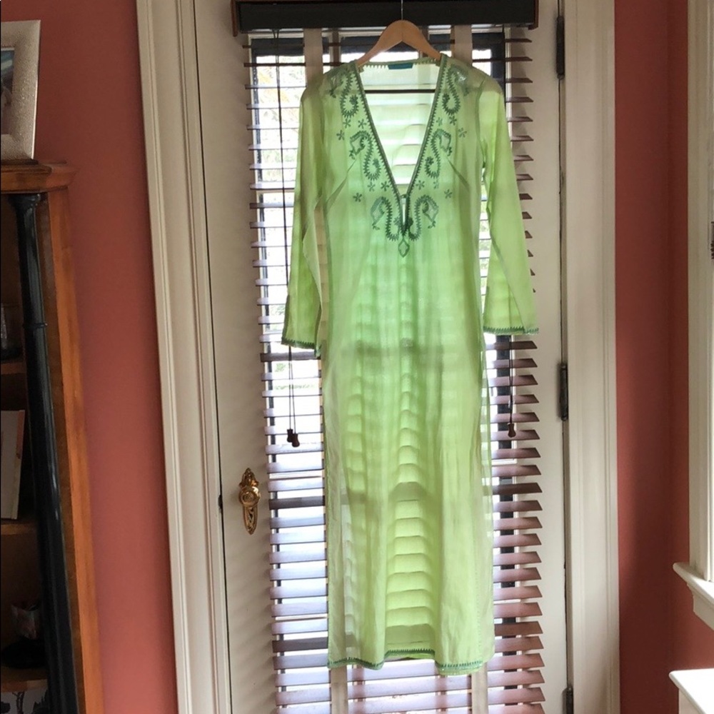 Mellissa Odabash embroidered maxi coverup